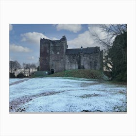 Doune Castle 539lum 1 Canvas Print