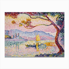 Antibes, Paul Signac Canvas Print