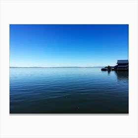 House On The River Canvas Print