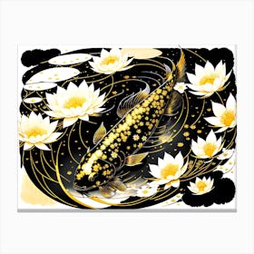 Koi Fish 2 Canvas Print