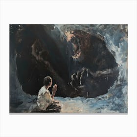 Contemporary Artwork Inspired By Francisco Goya 2 Canvas Print