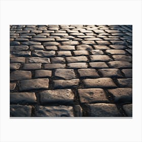 Cobblestone Road 5 Canvas Print