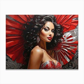 Creole Lady Canvas Print