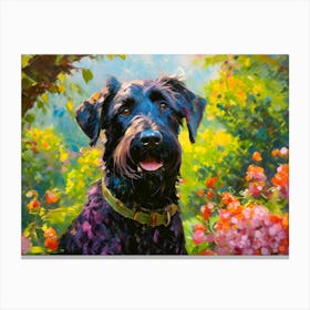 Patterdale Terrier Canvas Print