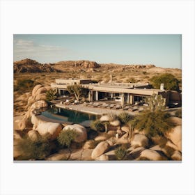 Joshua Tree House 1 Canvas Print