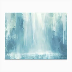 Waterfall Stock Videos & Royalty-Free Footage Canvas Print