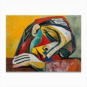 Contemporary Artwork Inspired By Pablo Picasso 3 Canvas Print