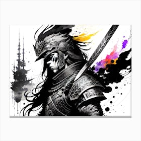 Samurai Warrior 10 Canvas Print