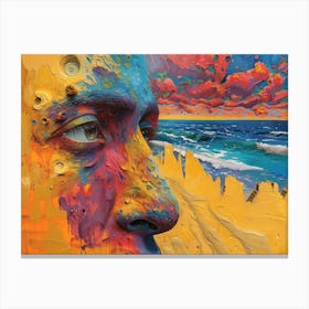 Face Of The Ocean Canvas Print