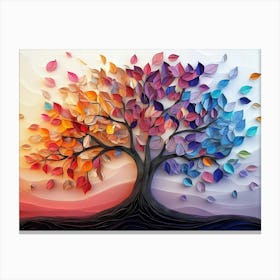 Tree Of Life 33 Canvas Print