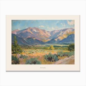 Western Landscapes Nevada 1 Poster Canvas Print