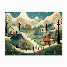 Village 2 Canvas Print