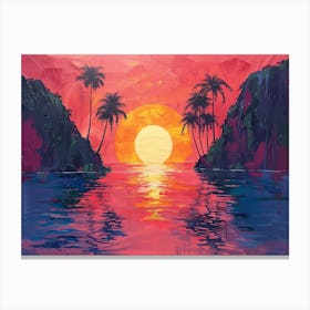 Sunset 5 Canvas Print
