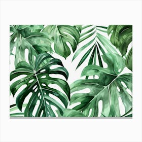 Tropical Leaves 135 Canvas Print