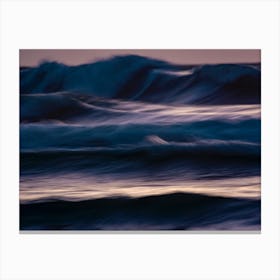 The Uniqueness Of Waves 30 Canvas Print