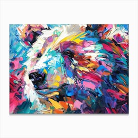 Bear Painting 1 Canvas Print