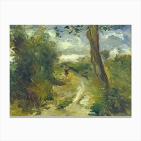 Landscape Between Storms, Pierre Auguste Renoir Canvas Print