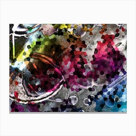 Abstraction Is The Modern Art Of Texture Canvas Print