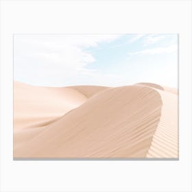 Desert Sand Dunes Canvas Print