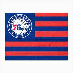 Philadelphia 76ers 2 Canvas Print