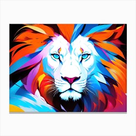 Lion'S Head Canvas Print