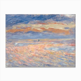 Sunset (1879 1881), Pierre Auguste Renoir Canvas Print