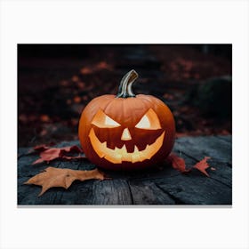 Halloween Pumpkin 1 Canvas Print