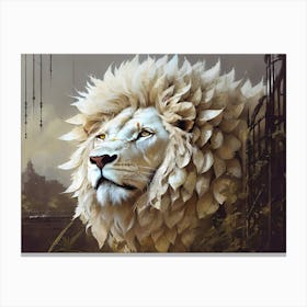 Lion art 50 Canvas Print