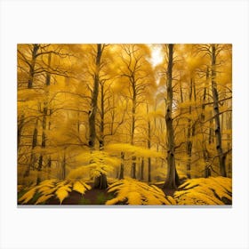 Autumn Forest 48 Canvas Print
