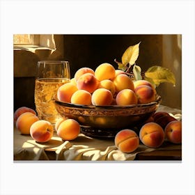 Apricots Canvas Print