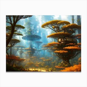 Forest Of Trees 5 Canvas Print