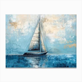 Sailboat 14 Canvas Print