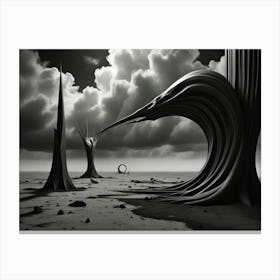 'The End Of The World' Canvas Print