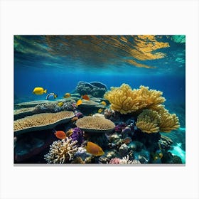 Coral Reef 1 Canvas Print