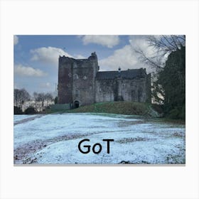 Doune Castle Got 539 Canvas Print