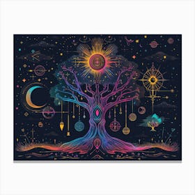 Tree Of Life 11 Canvas Print