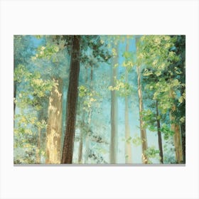 Landscape Painting, Details Canvas Print