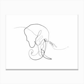 Elephant 04 Canvas Print