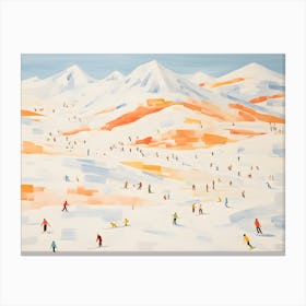 Ski Slopes Canvas Print