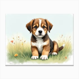 Bernese Mountain Dog Canvas Print