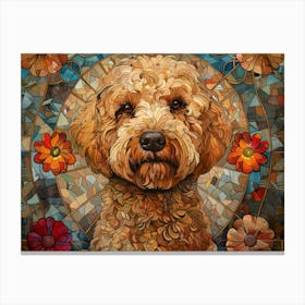 Goldendoodle Fine Art Portrait 2 Canvas Print