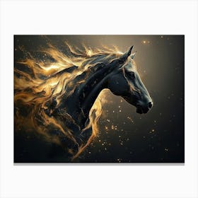 Fire Horse Canvas Print