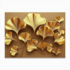 Ginkgo Leaves 1 Canvas Print