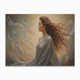Angel Of The Wind Canvas Print