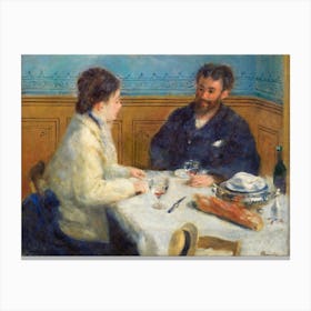 Luncheon, Pierre Auguste Renoir Canvas Print