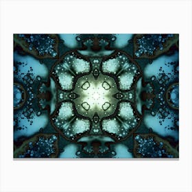 Abstraction Blue Galaxy 1 Canvas Print