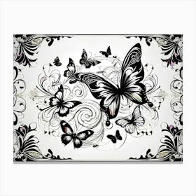 Butterfly Wall Art 5 Canvas Print