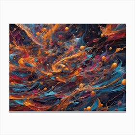 Abstract Painting Canvas Print