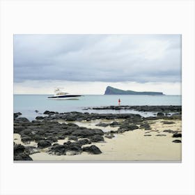 Fishing In The North Of Mauritius Canvas Print