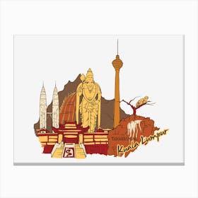 Malaysia Canvas Print